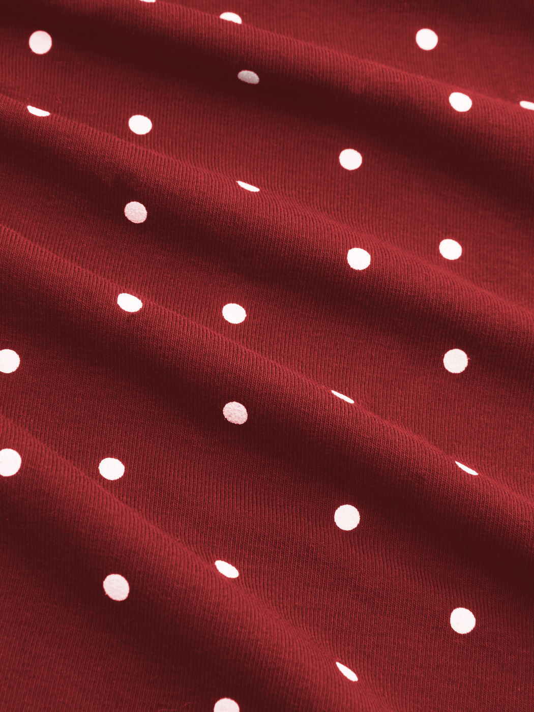 LONG SLEEVE POLKA DRESS