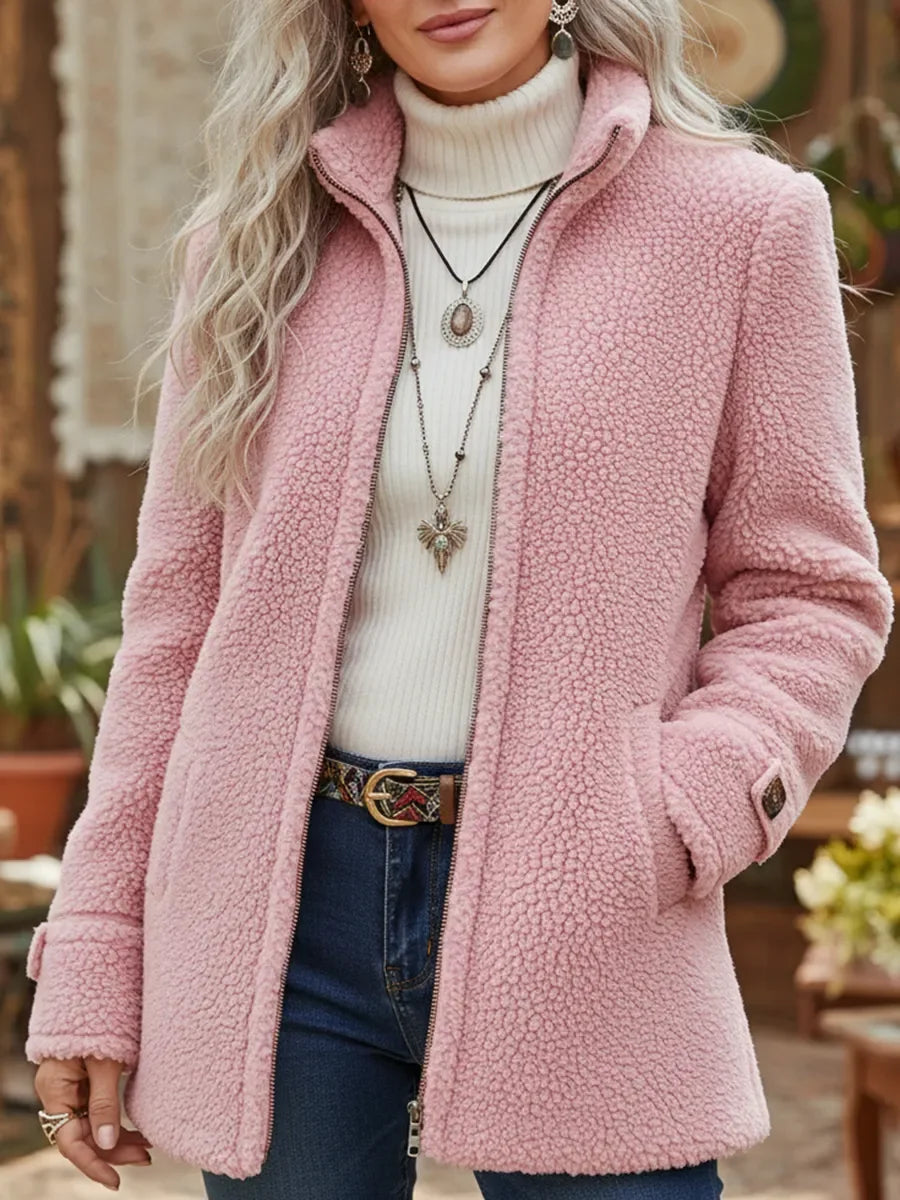 CHANELLE | Stand Collar Jacket