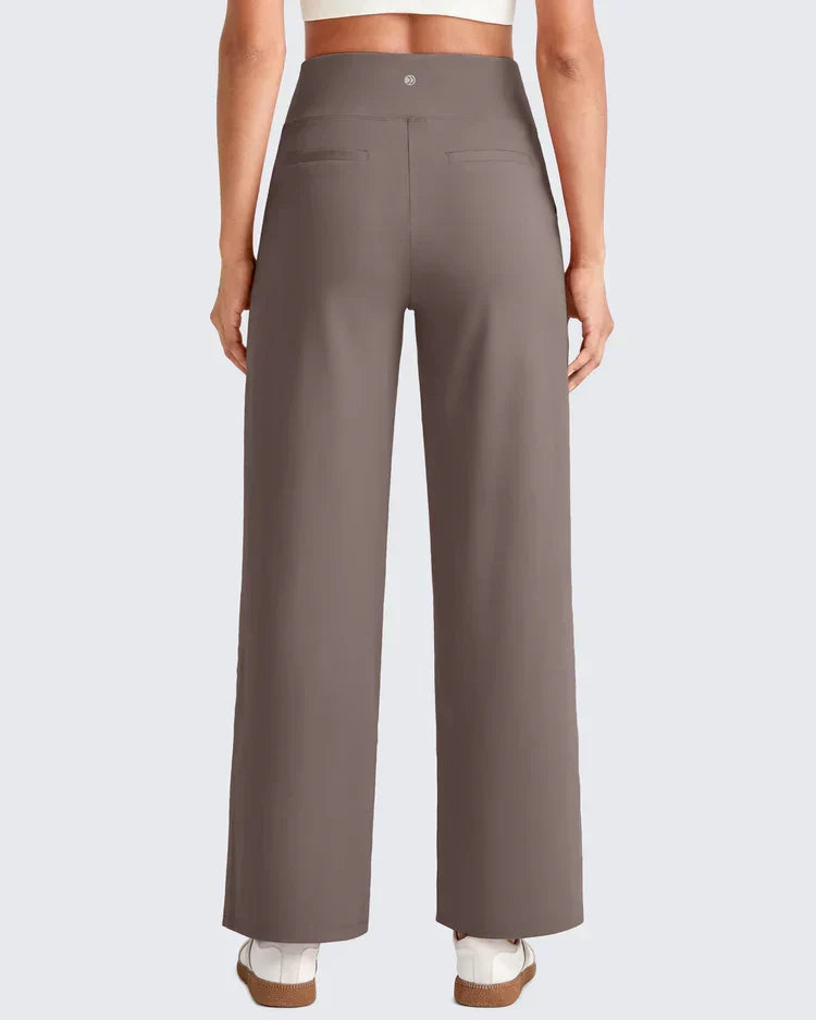 HIGH WAIST CROPPED PANTS