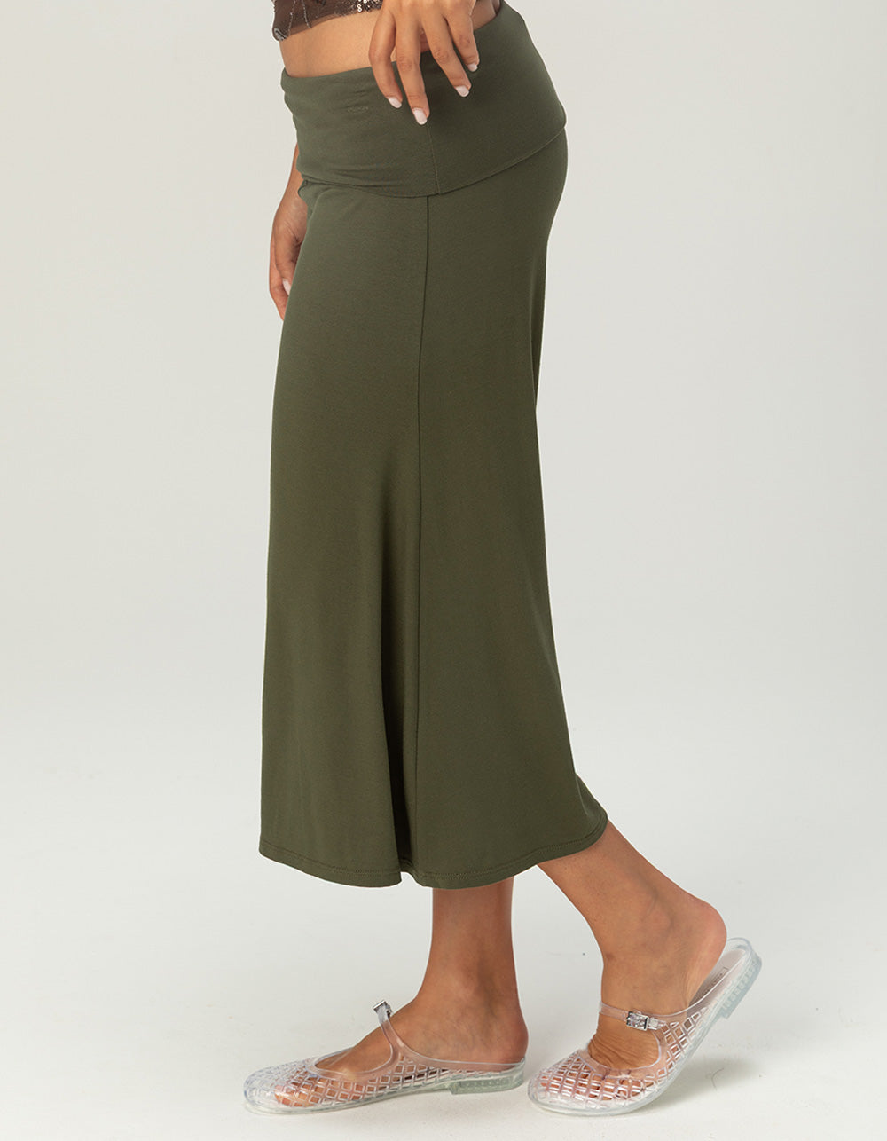 Low-Rise Gaucho Trouser