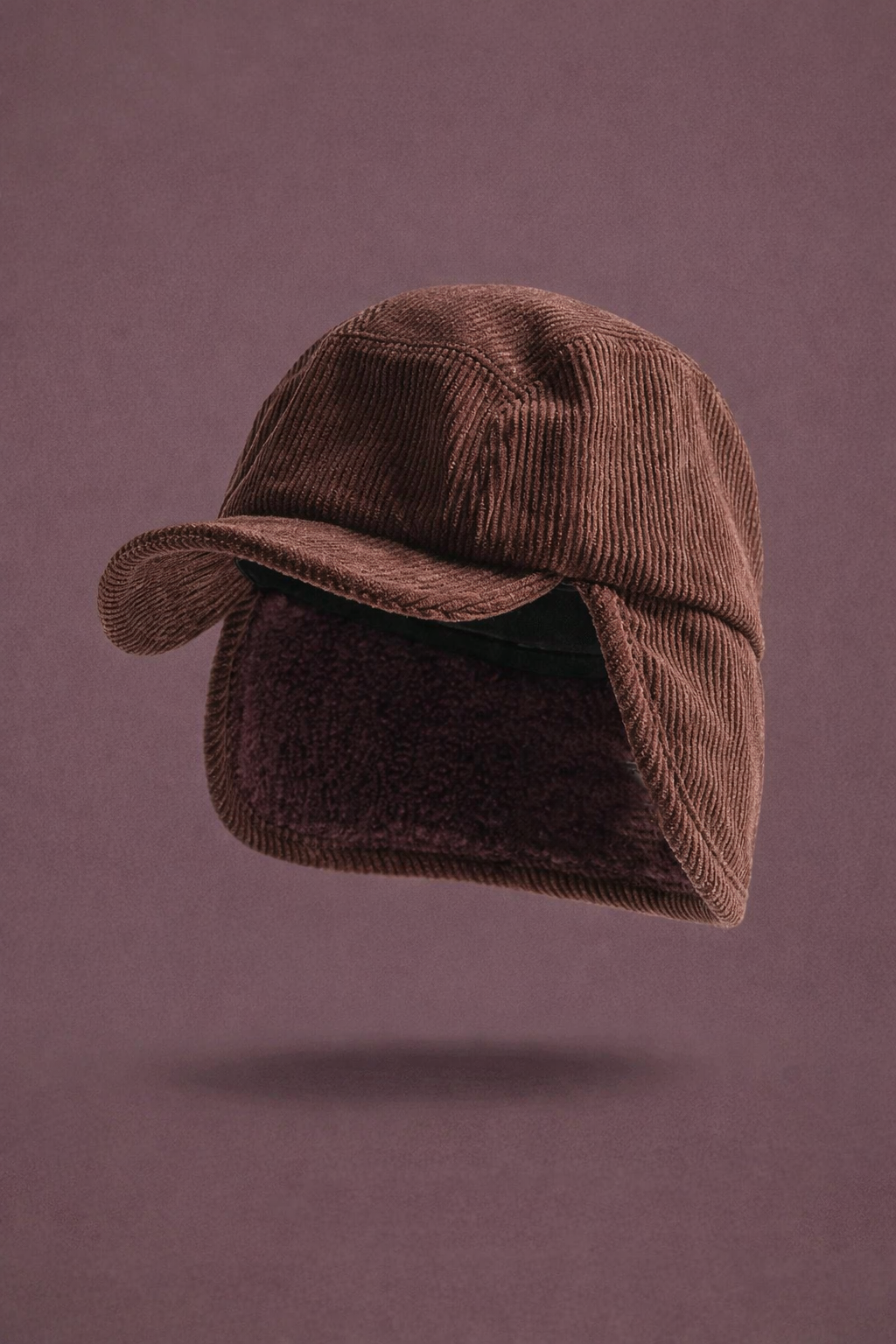 FROSTLINE CORDUROY EARFLAP CAP