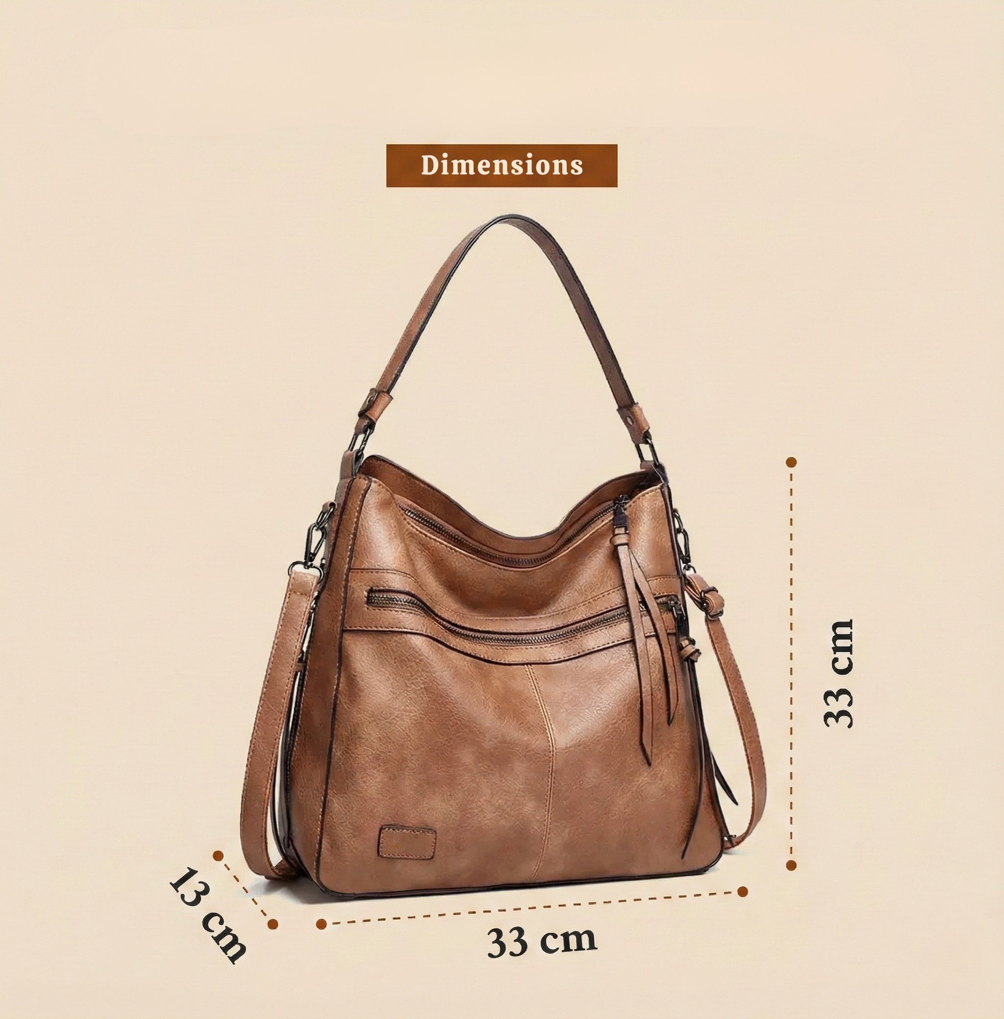 CALISTA | SIGNATURE LEATHER BAG