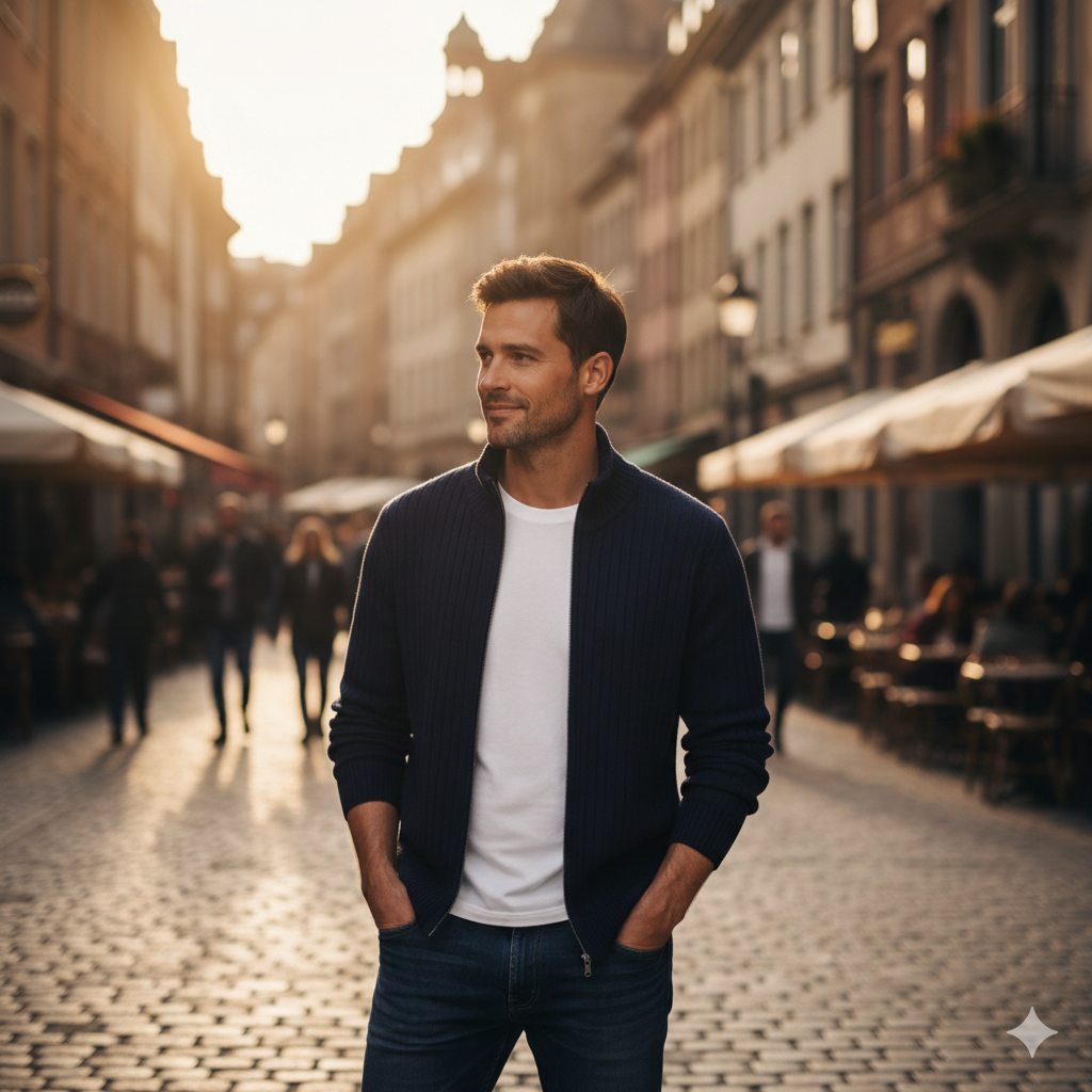 LEO CLASSIC VEST | | Men's Stand Collar Jersey