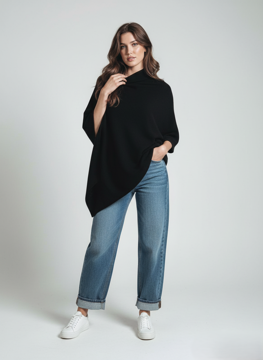KNIT SHAWL WRAP