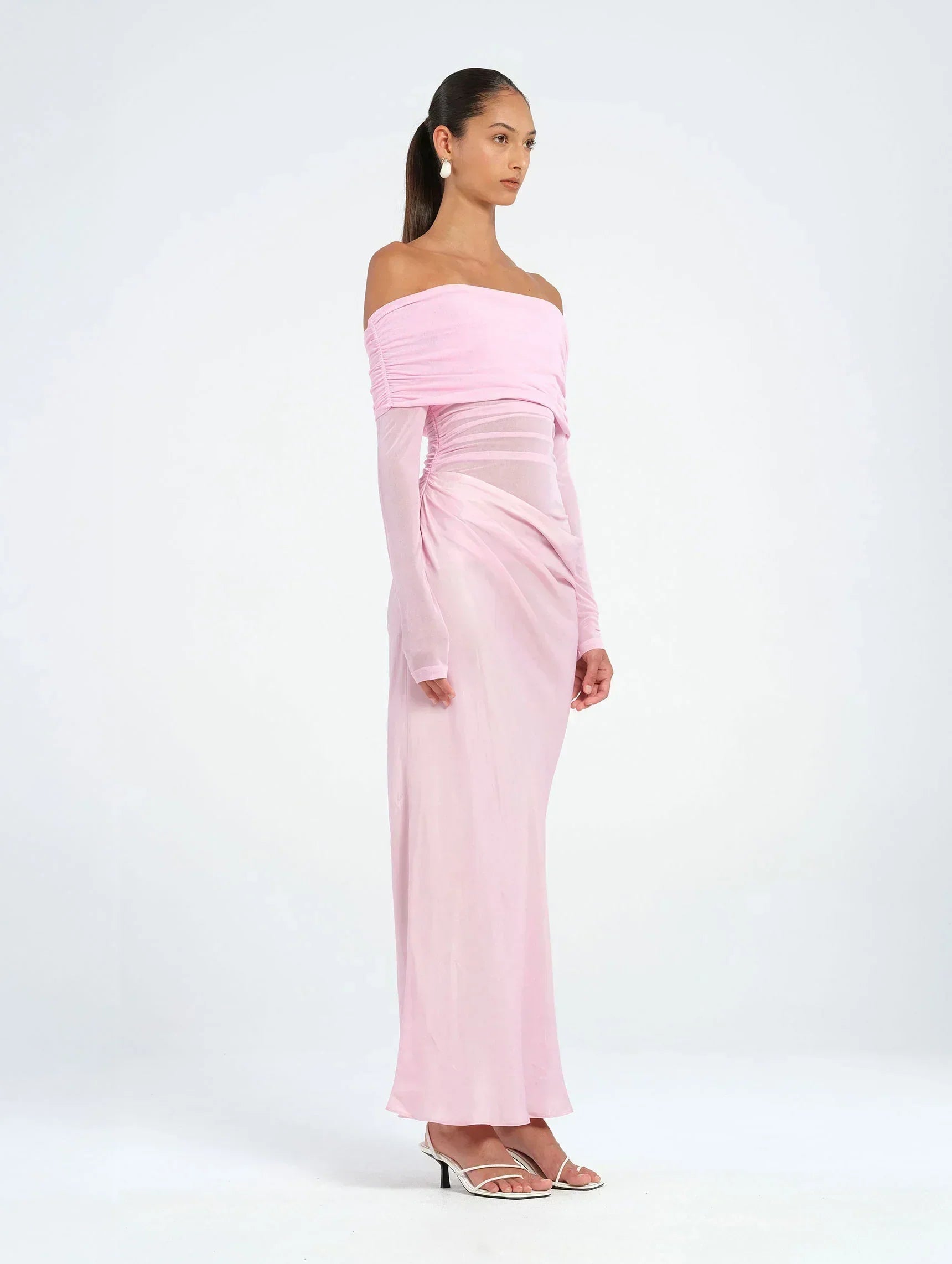 SHEER MAXI DRESS