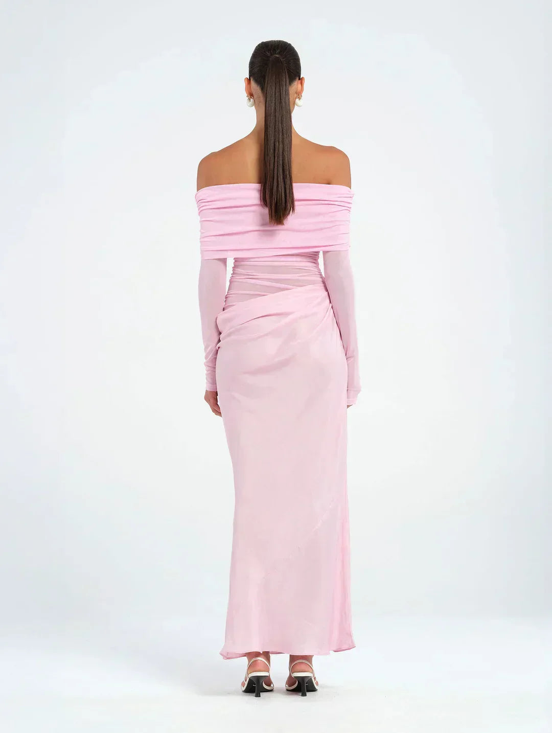 SHEER MAXI DRESS