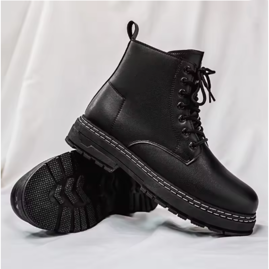 Atlas | Rugged Lace-Up Combat Boots