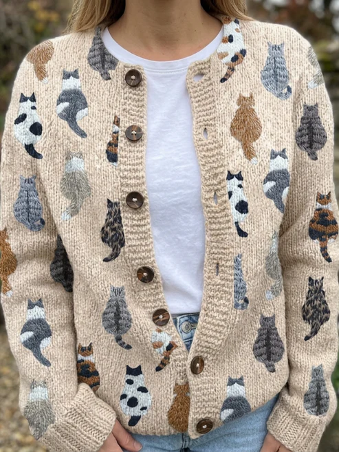Galerie des Chats | Artistic Cardigan