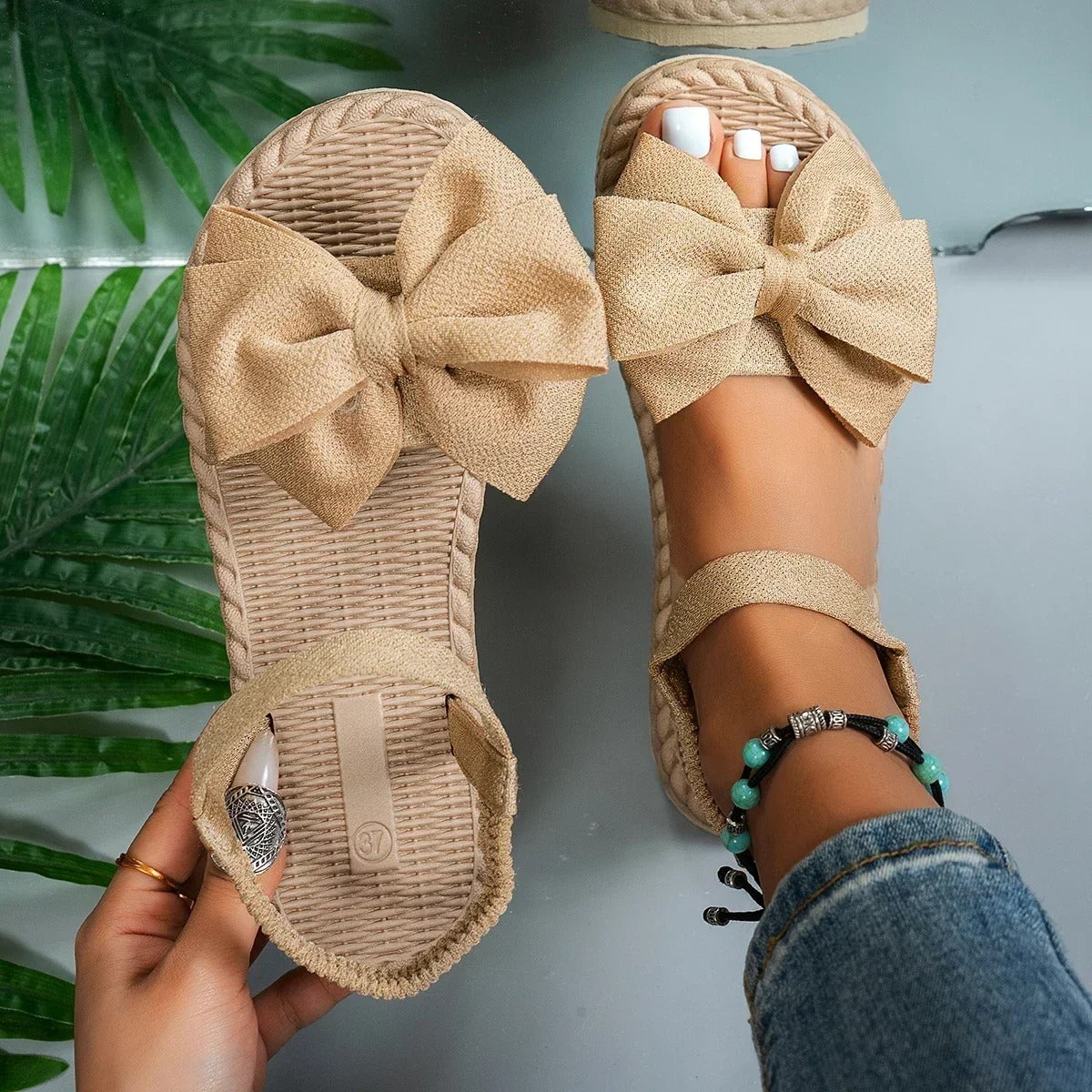 Bella Bow | Soft Comfort Summer Sandals