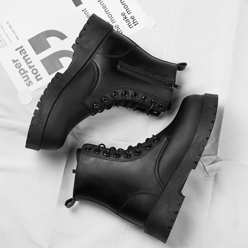 Atlas | Rugged Lace-Up Combat Boots