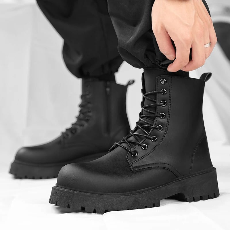 Atlas | Rugged Lace-Up Combat Boots