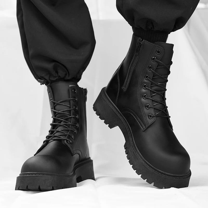 Atlas | Rugged Lace-Up Combat Boots