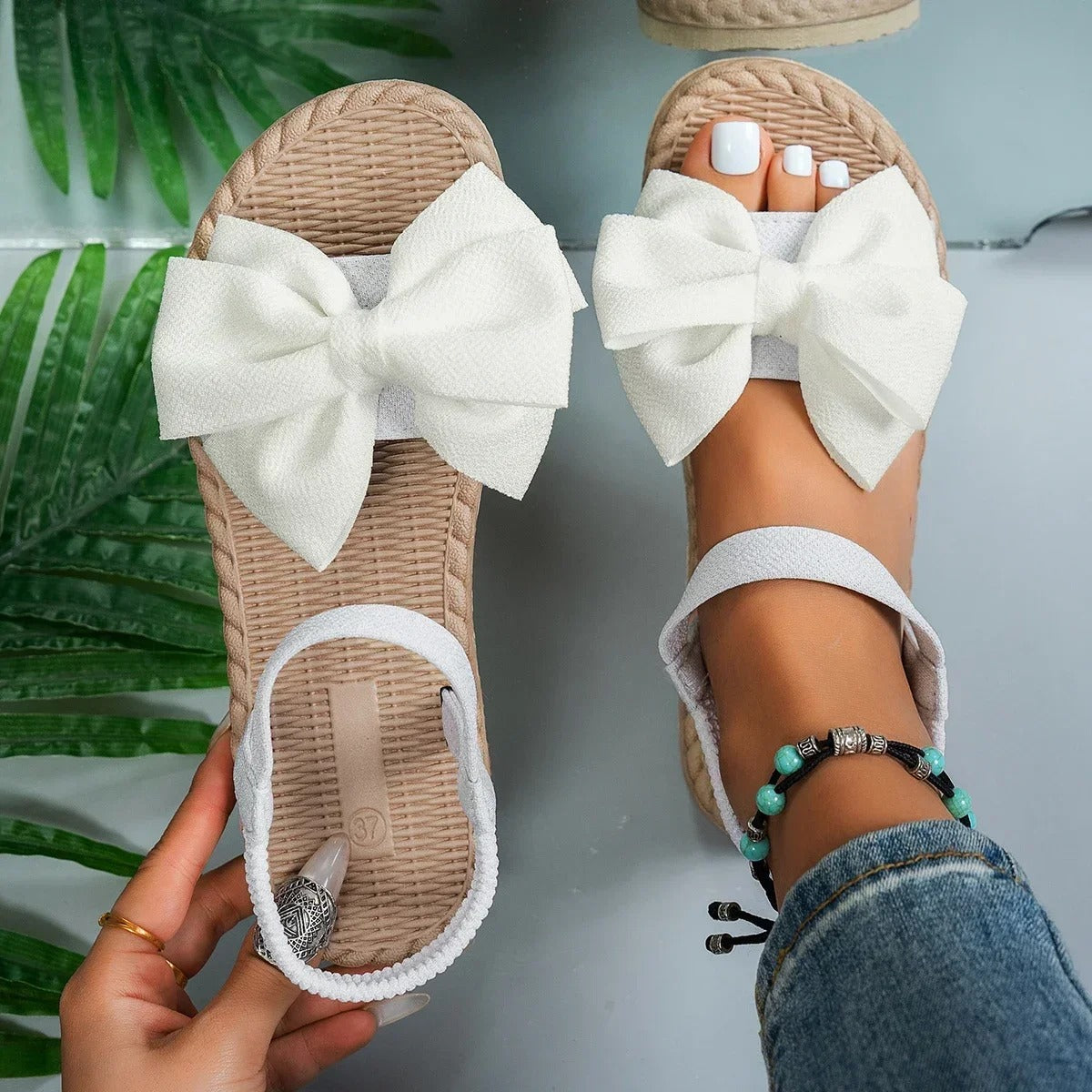 Bella Bow | Soft Comfort Summer Sandals