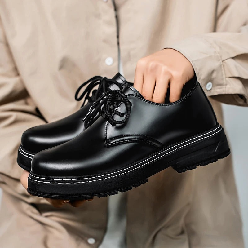 Victor | Classic Chunky Derby Shoes