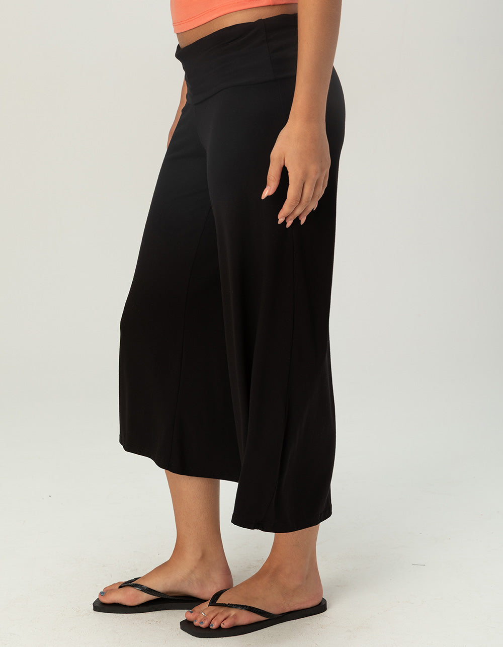 Low-Rise Gaucho Trouser