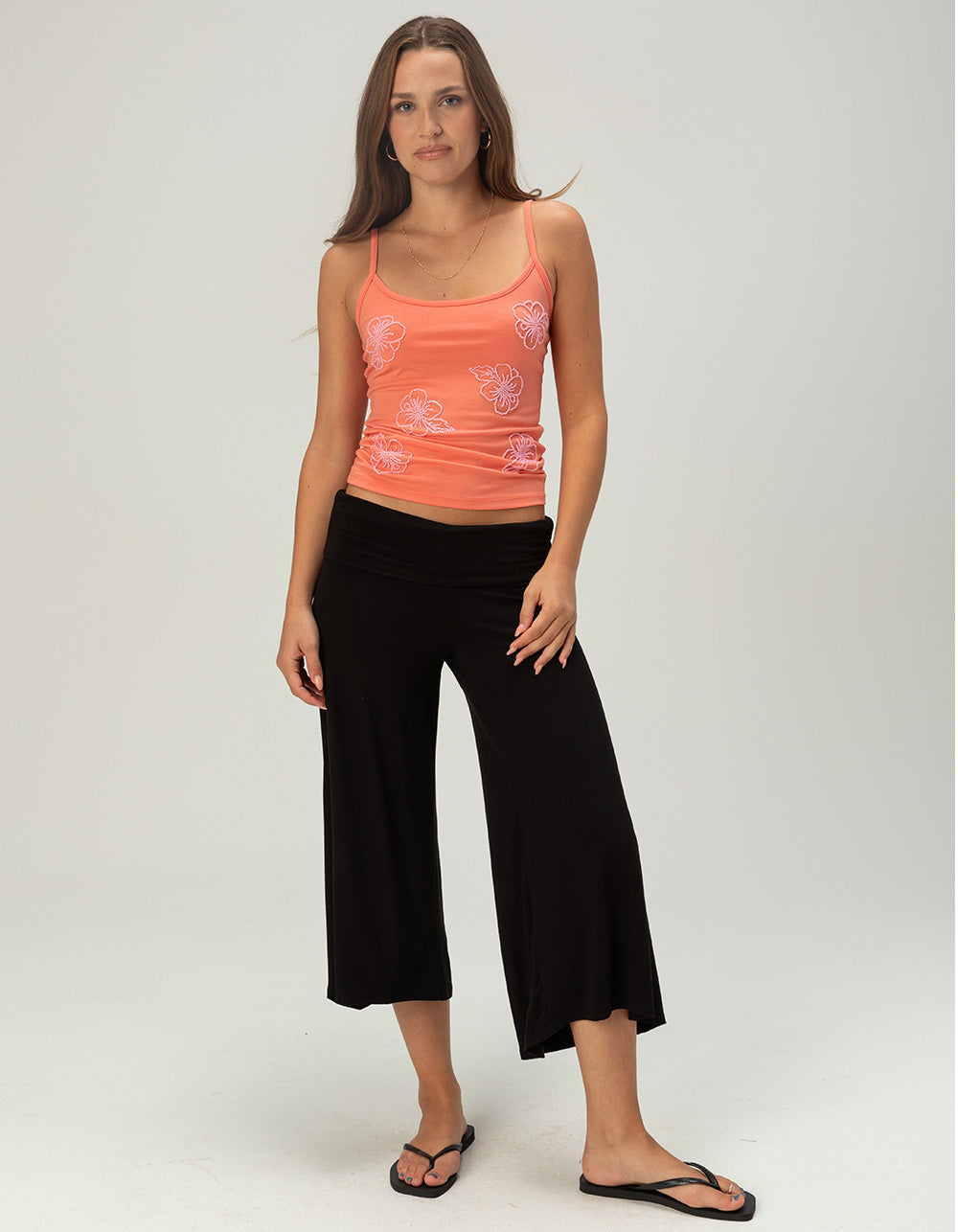 Low-Rise Gaucho Trouser
