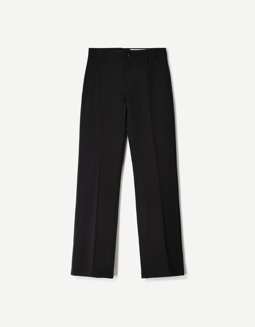 LOW-RISE BOOTCUT JEANS
