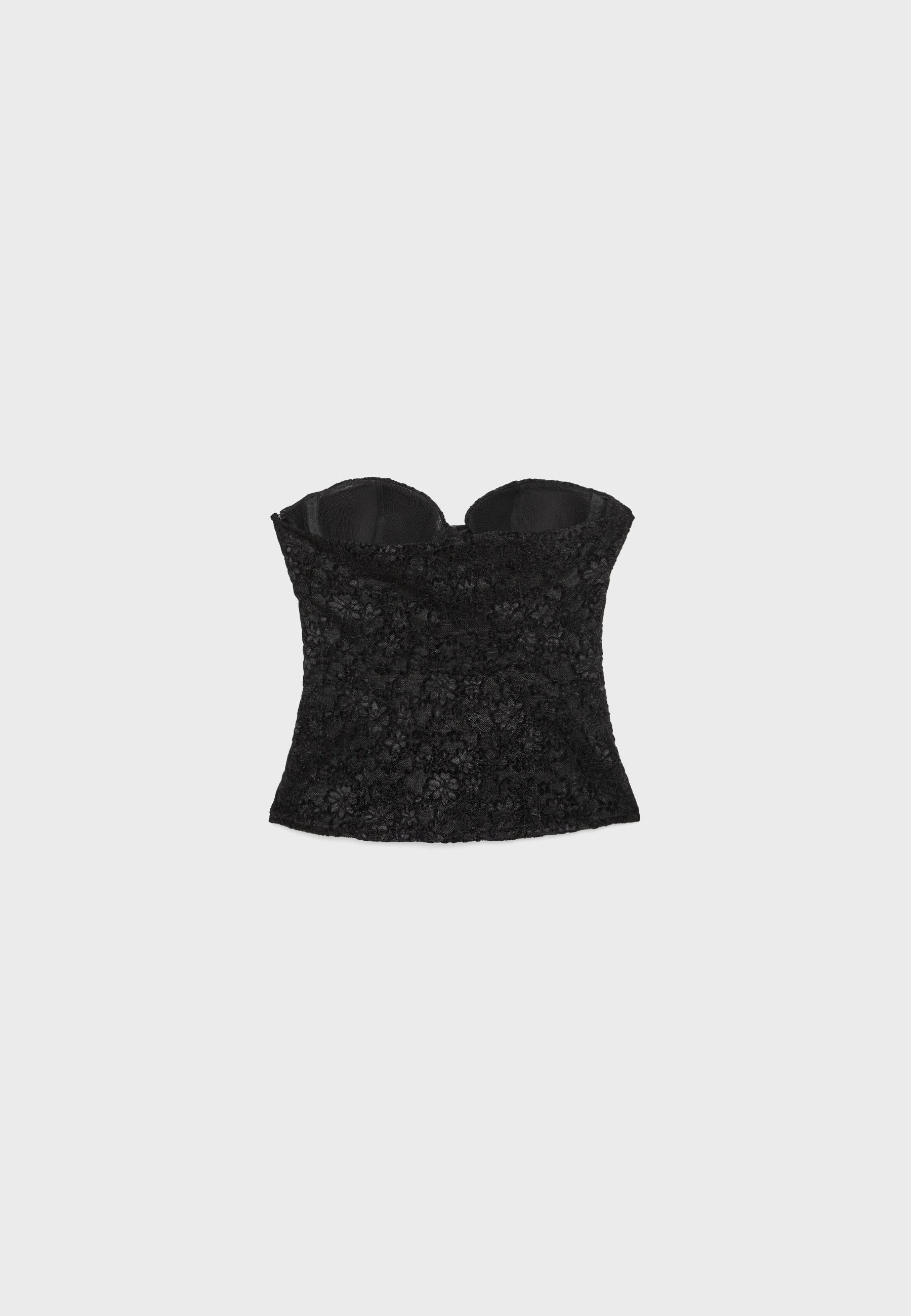 LACE CORSET TOP
