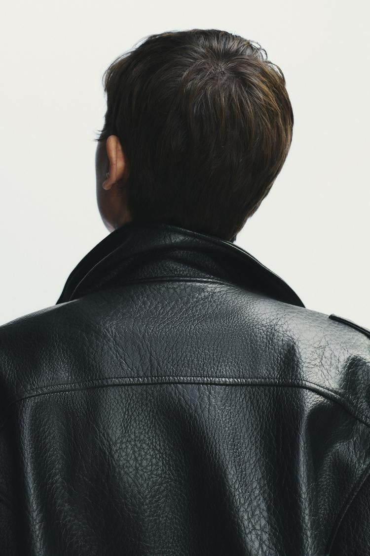 VIRELLA | LEATHER-LOOK JACKET