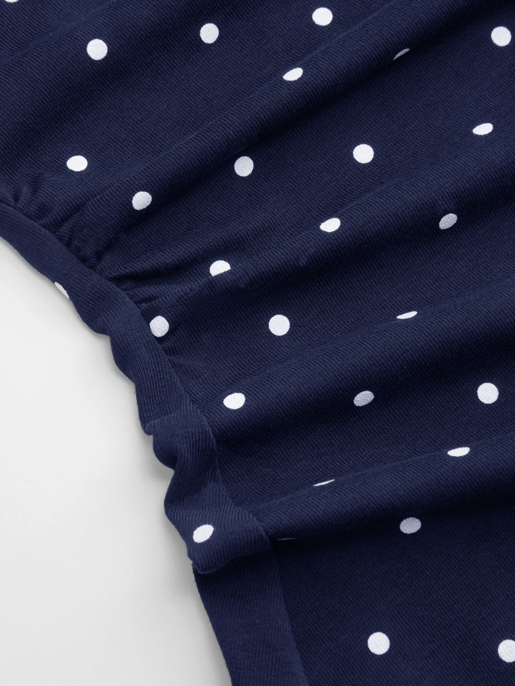 LONG SLEEVE POLKA DRESS