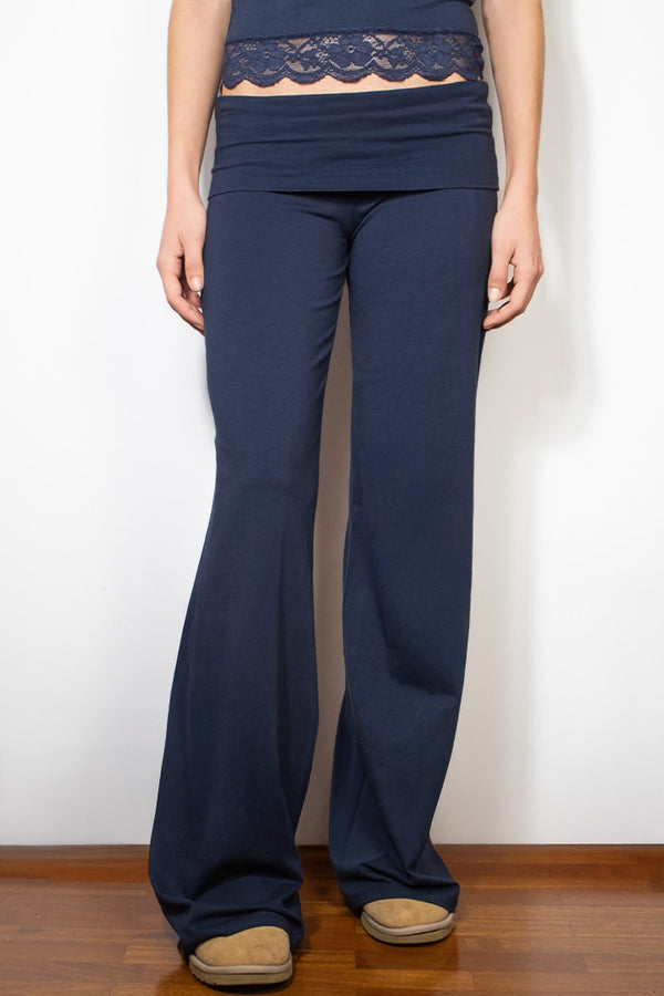 Women's Angel Wing Embroidered Trousers