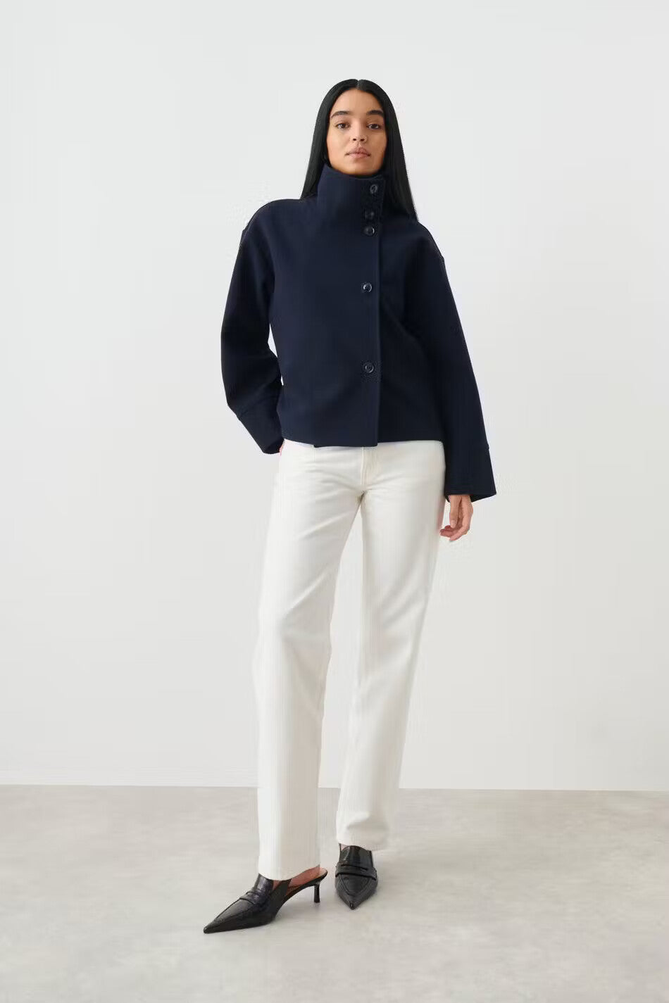 FELT SHORT JACKET