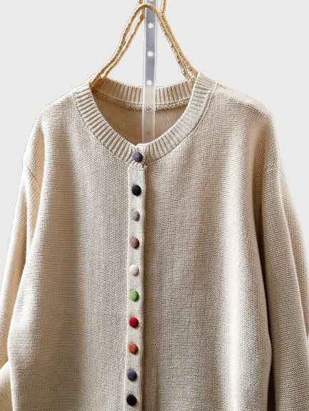 THE KELLY | Women's Grace Button-Detail Cardigan