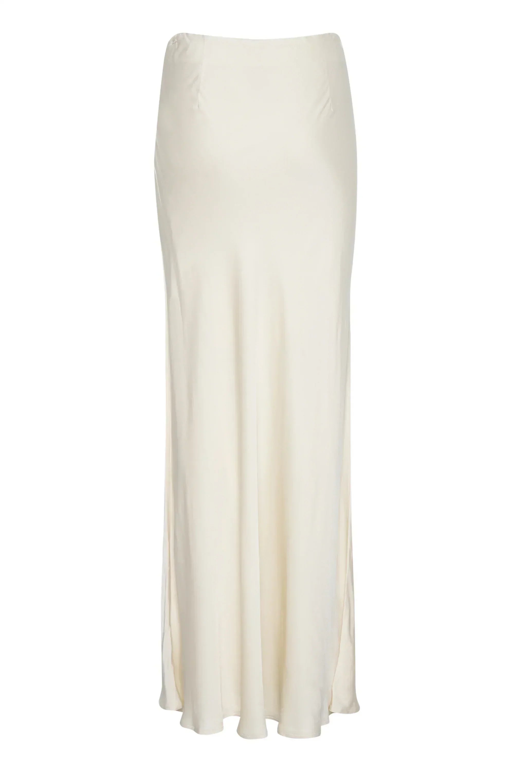 SATIN MIDI SKIRT