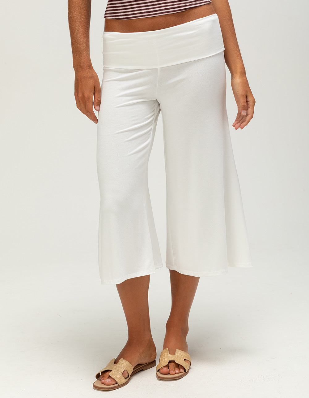 Low-Rise Gaucho Trouser