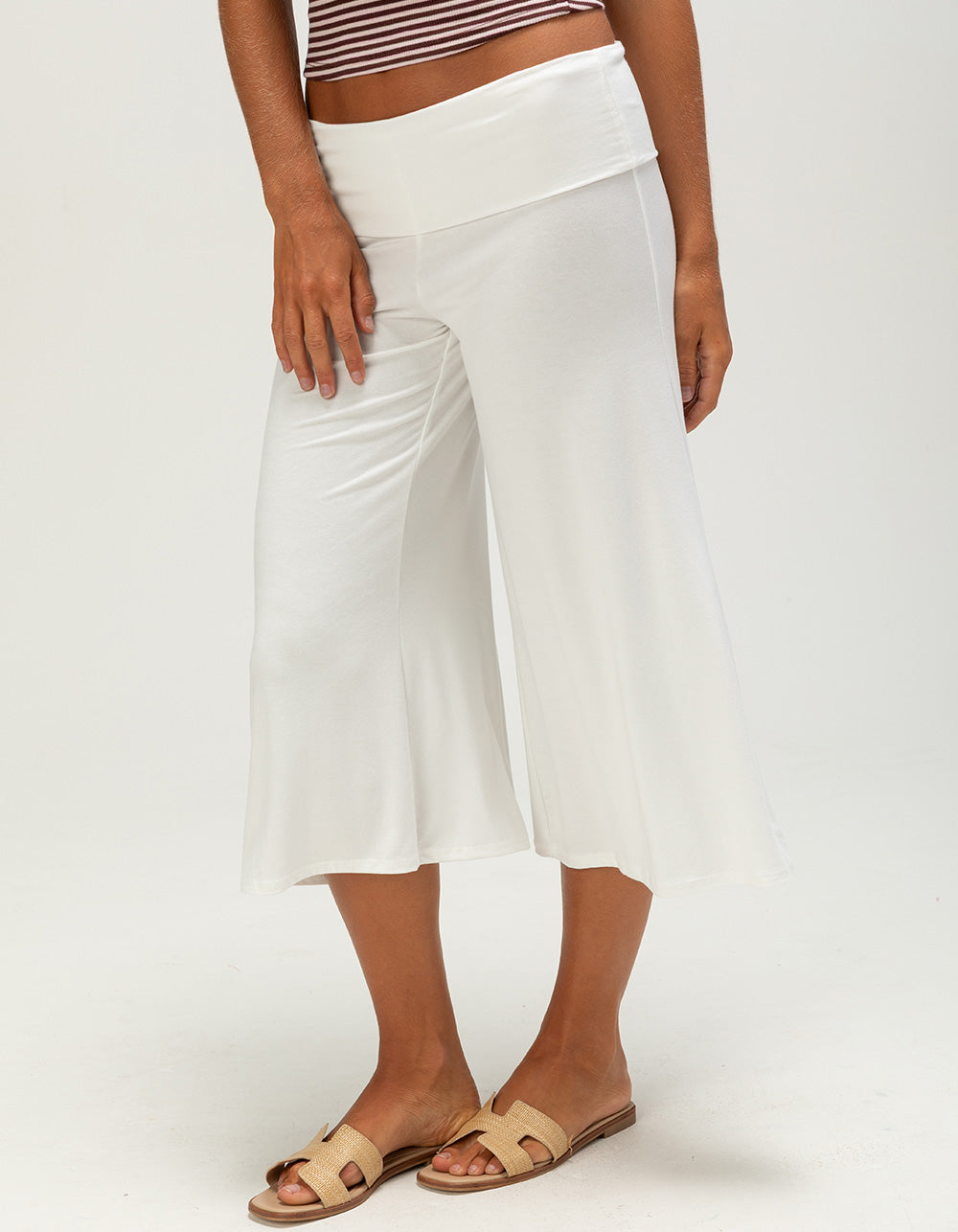 Low-Rise Gaucho Trouser