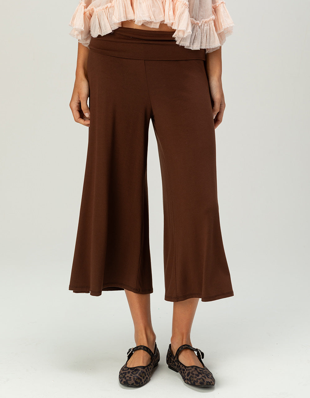 Low-Rise Gaucho Trouser