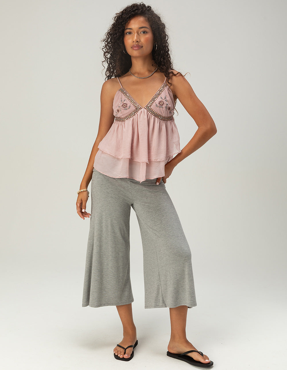 Low-Rise Gaucho Trouser
