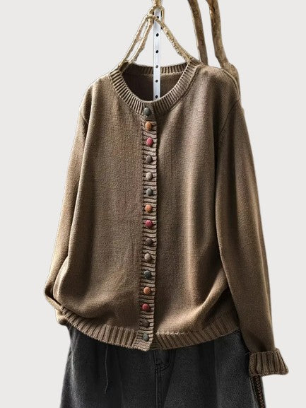 THE KELLY | Women's Grace Button-Detail Cardigan