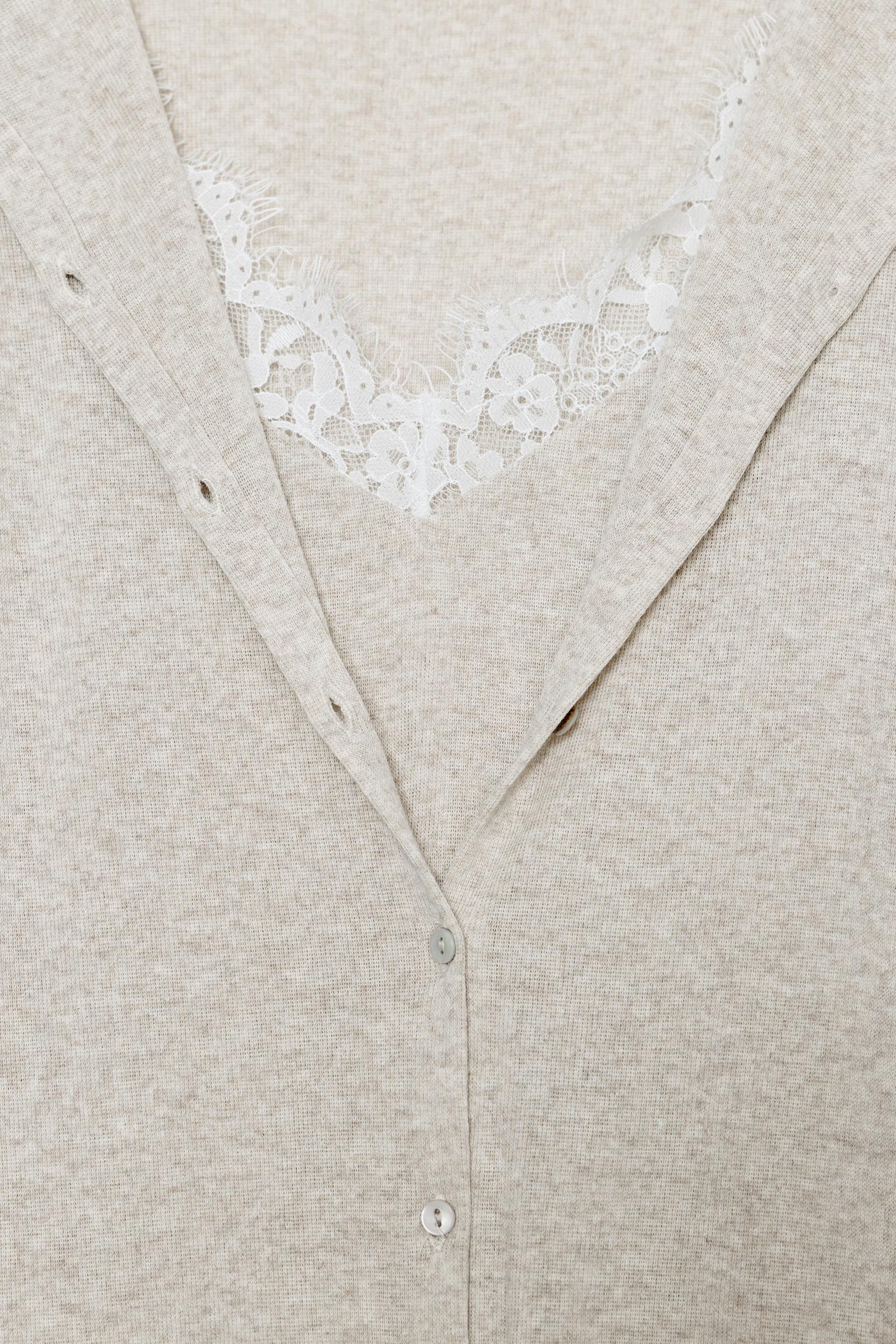 LACE TOP | Jacket With Top And Lace