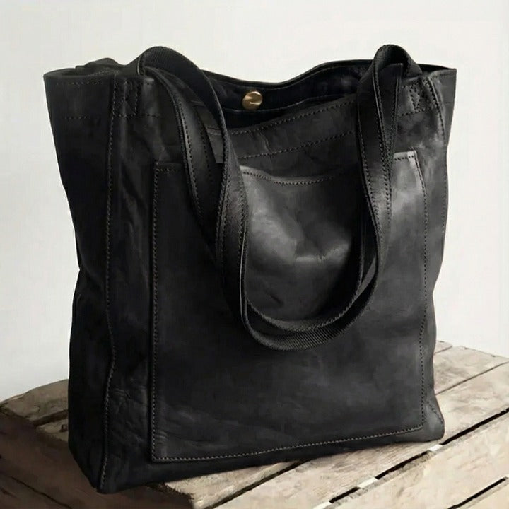 VALLENA | MODERN LEATHER TOTE BAG
