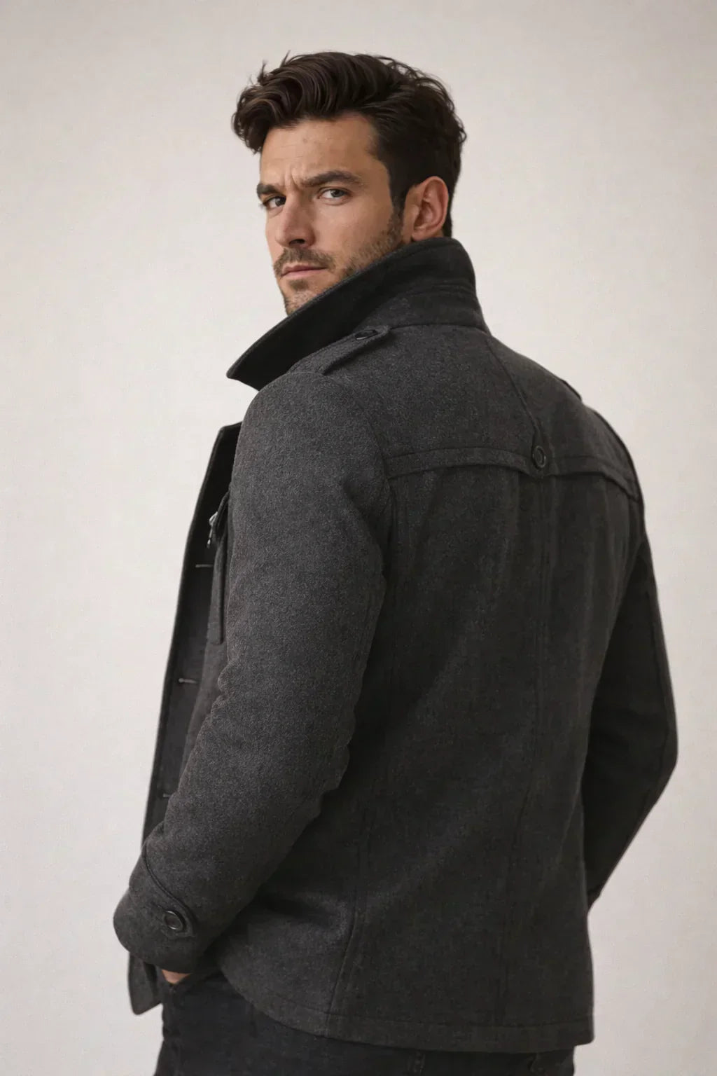 MARCUS TAILORED WINTER OVERCOAT