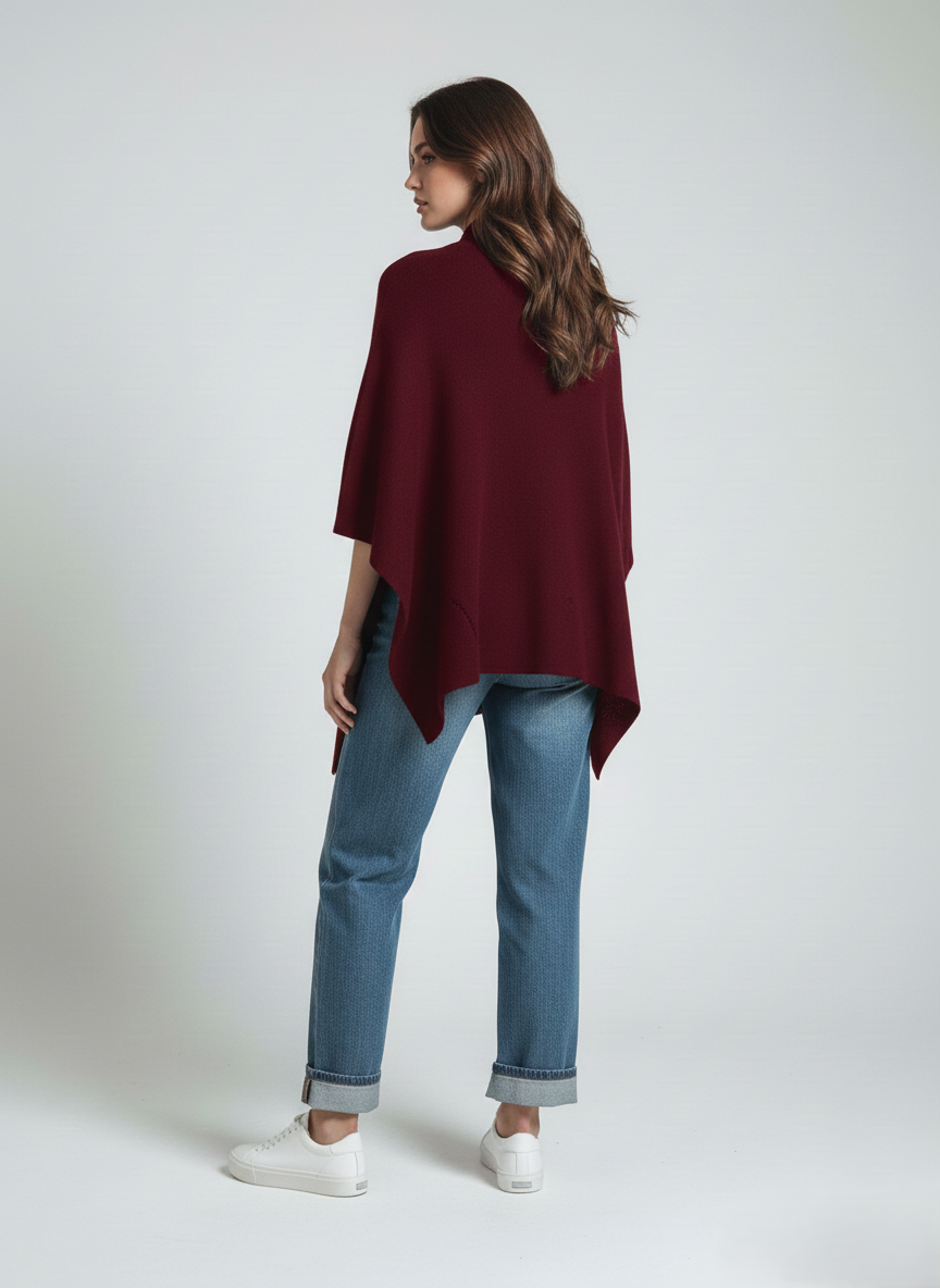 KNIT SHAWL WRAP