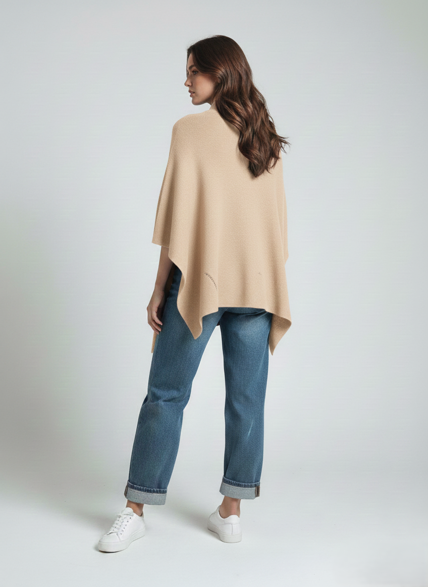 KNIT SHAWL WRAP