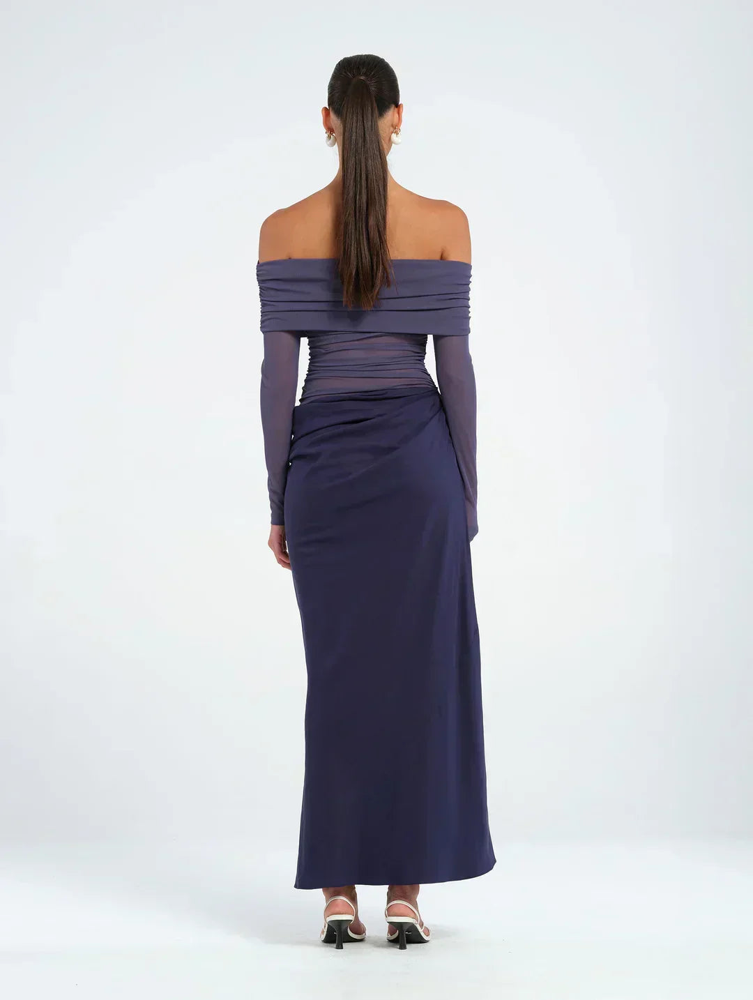 SHEER MAXI DRESS