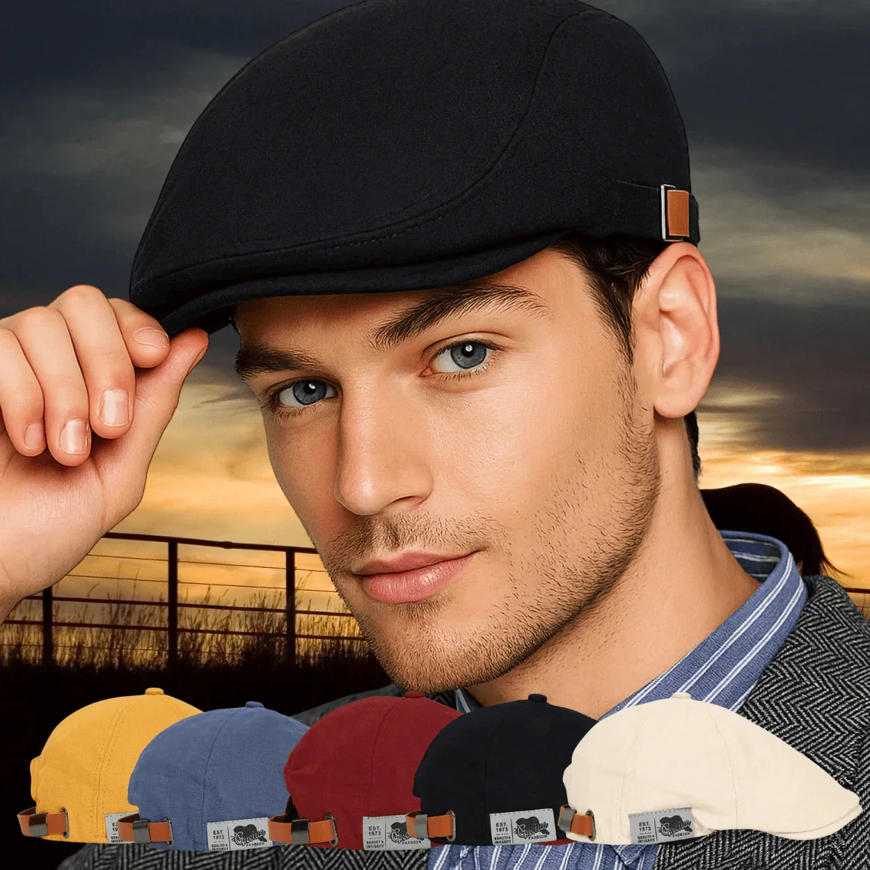 Urban Heritage – Stylish beret for men