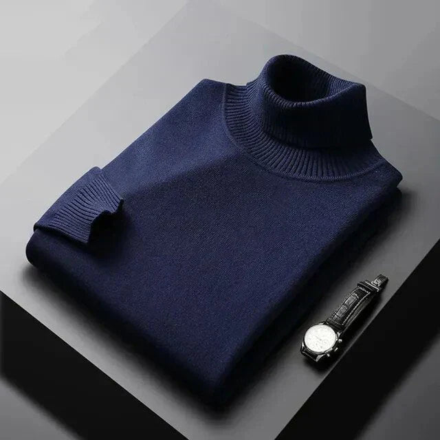 HIGH NECK KNIT JUMPER