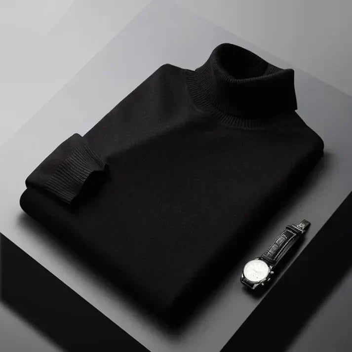 HIGH NECK KNIT JUMPER