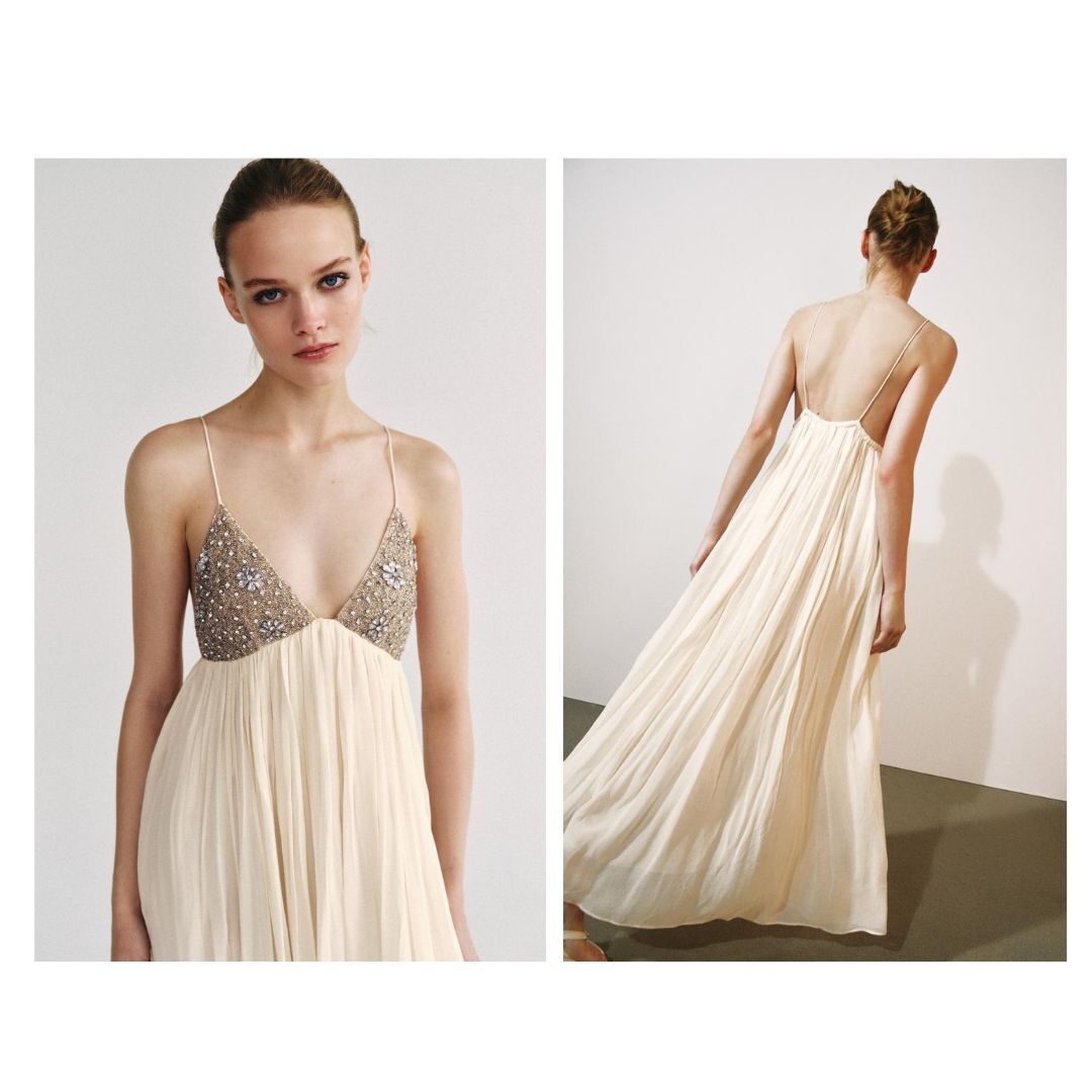 BEADED MAXI DRESS