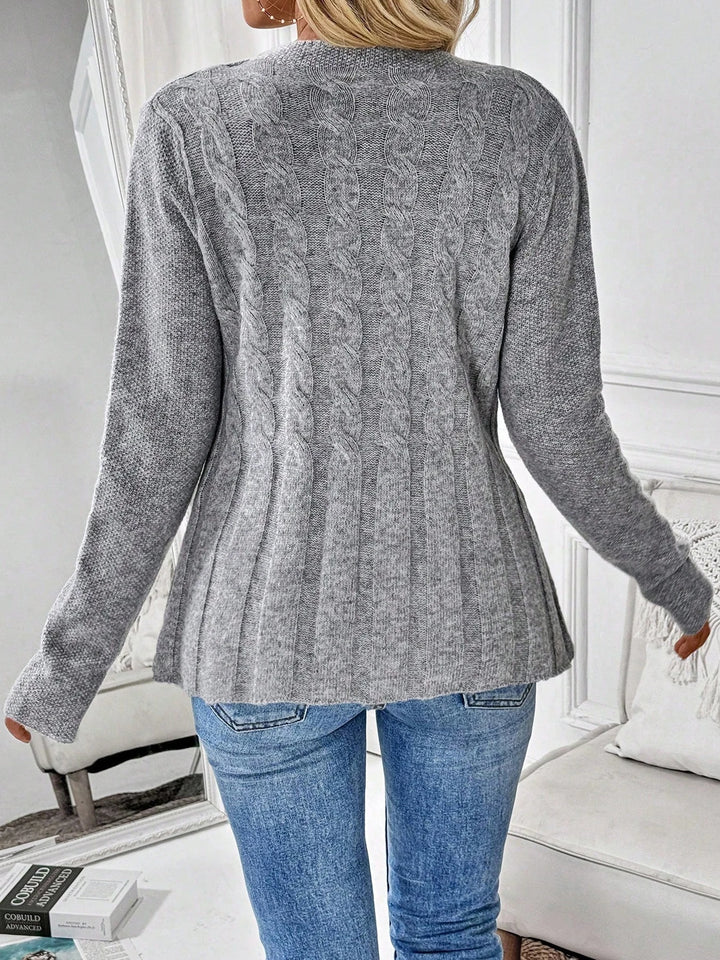 Caroline Ribbed Cardigan