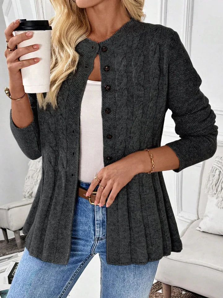 Caroline Ribbed Cardigan