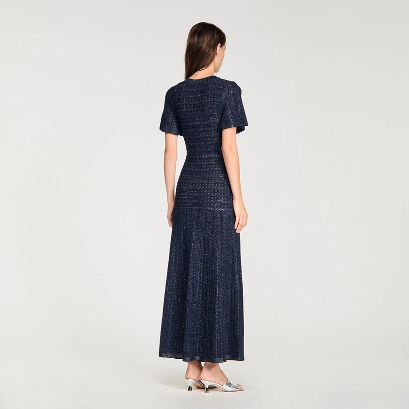 ELVIRA | SPARKLE KNIT MAXI DRESS