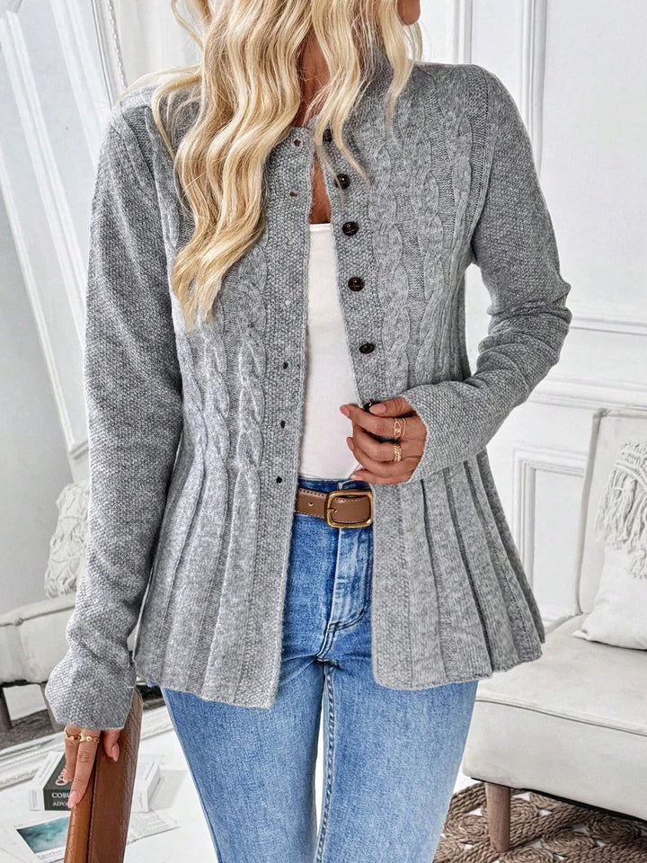 Caroline Ribbed Cardigan