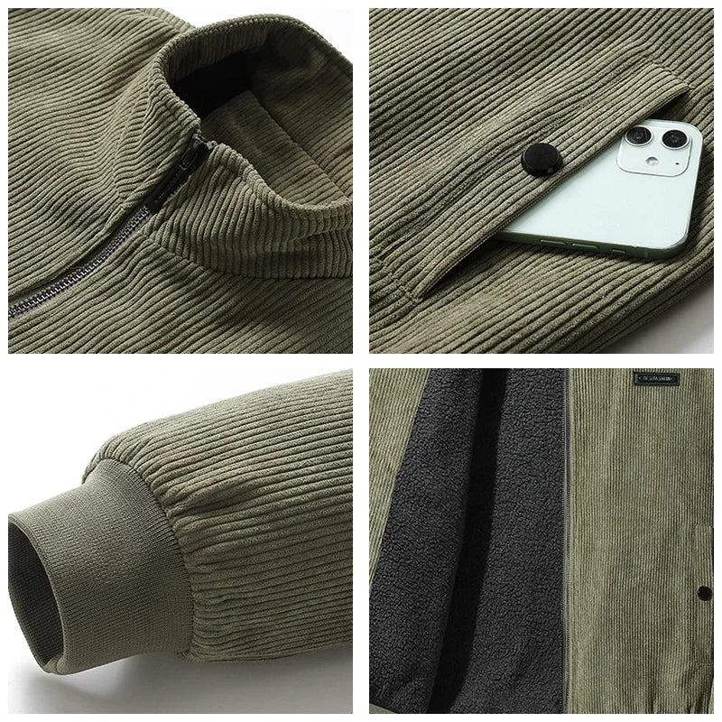 UDO | FLEECE LINED CORDORUY JACKET