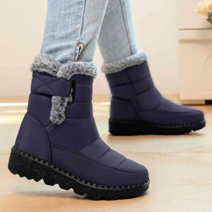FLEECE LINED ANKLE BOOTS