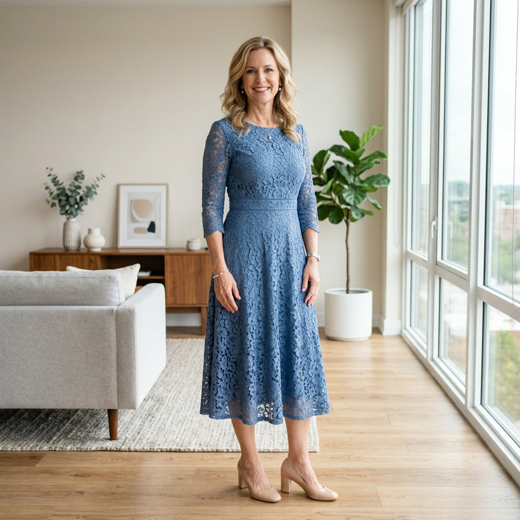 Margherita | Elegant Lace Dress